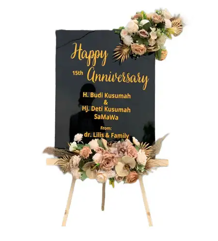 Papan Bunga Akrilik Jlegong